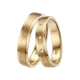 Preview: DOOSTI Eheringe / Tauringe / Partnerringe aus Gelbgold - inkl. Gratis Gravur
