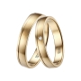 Preview: DOOSTI Eheringe / Tauringe / Partnerringe aus Gelbgold - inkl. Gratis Gravur