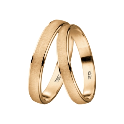 DOOSTI Eheringe / Tauringe / Partnerringe aus Gelbgold - inkl. Gratis Gravur